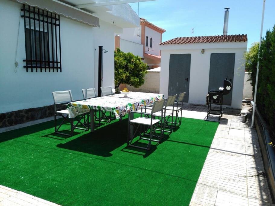 parte trasera