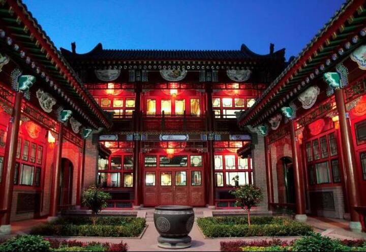 紧临方特高速 大同府 春在堂 四合院 Casas En Renta En Datong Shanxi China