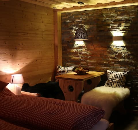 romantisches Doppelzimmer mit Saunen