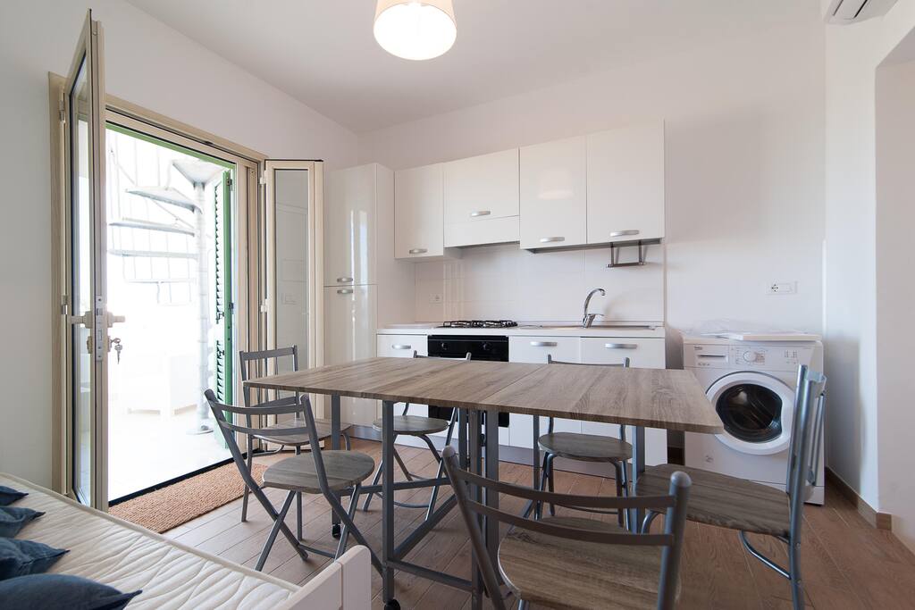 Cucina, sala da pranzo