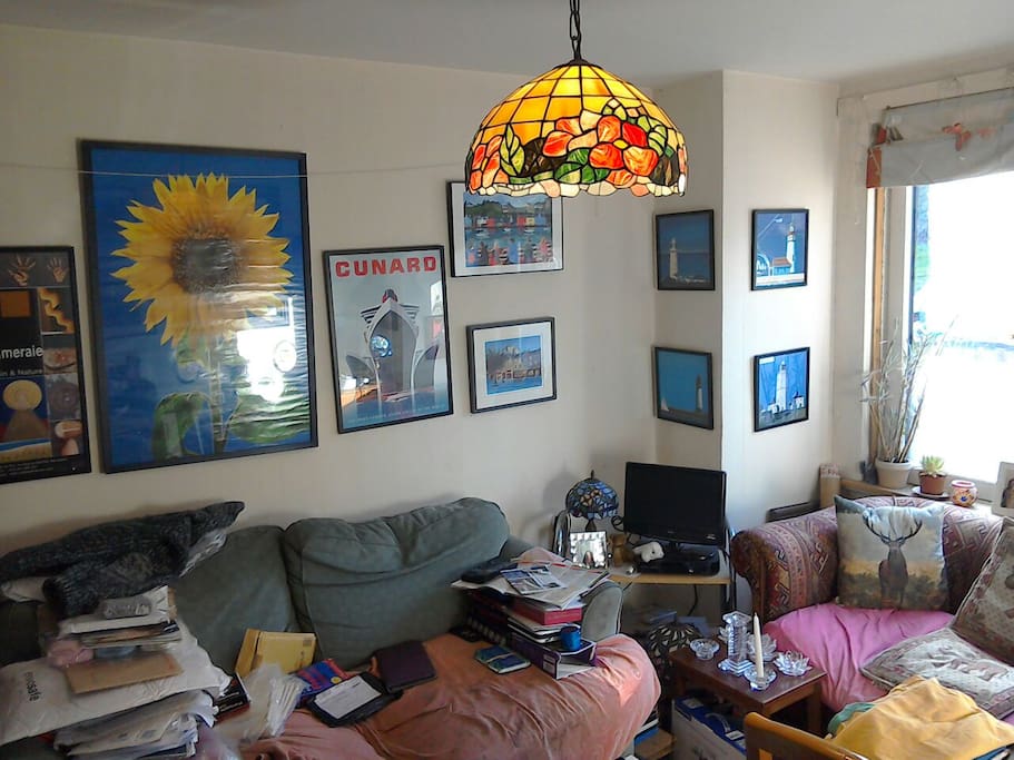 this is part of my living room I have many pictures as you can see