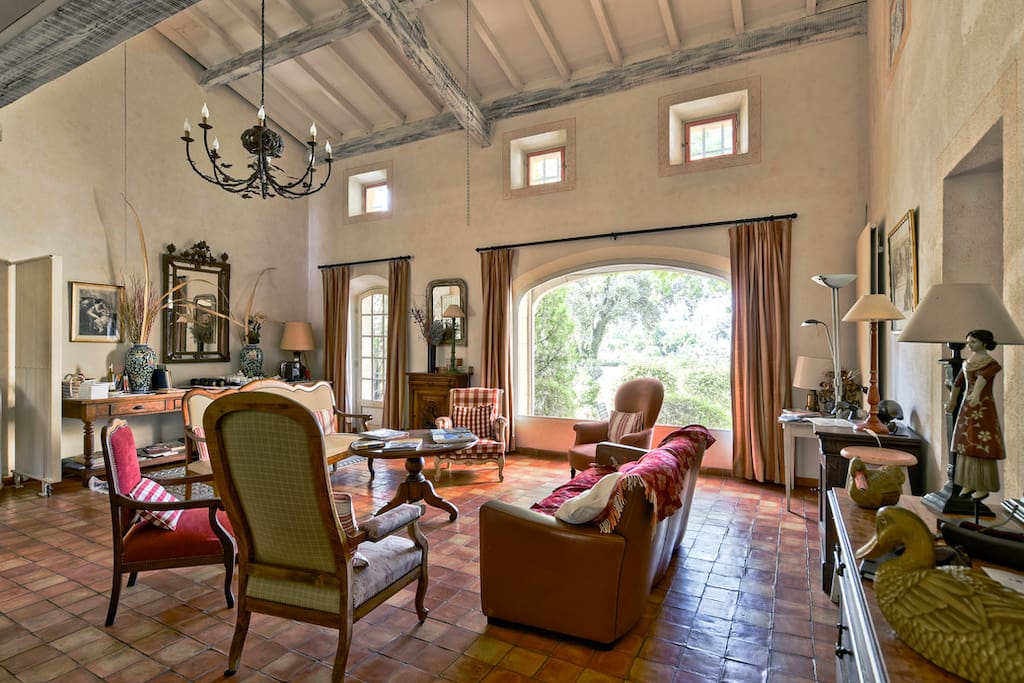 The living room