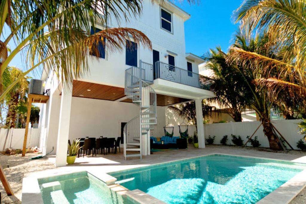 Take a dip in your private pool.