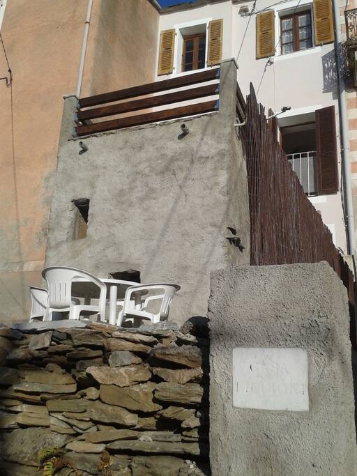 terrasse basse et terrasse haute