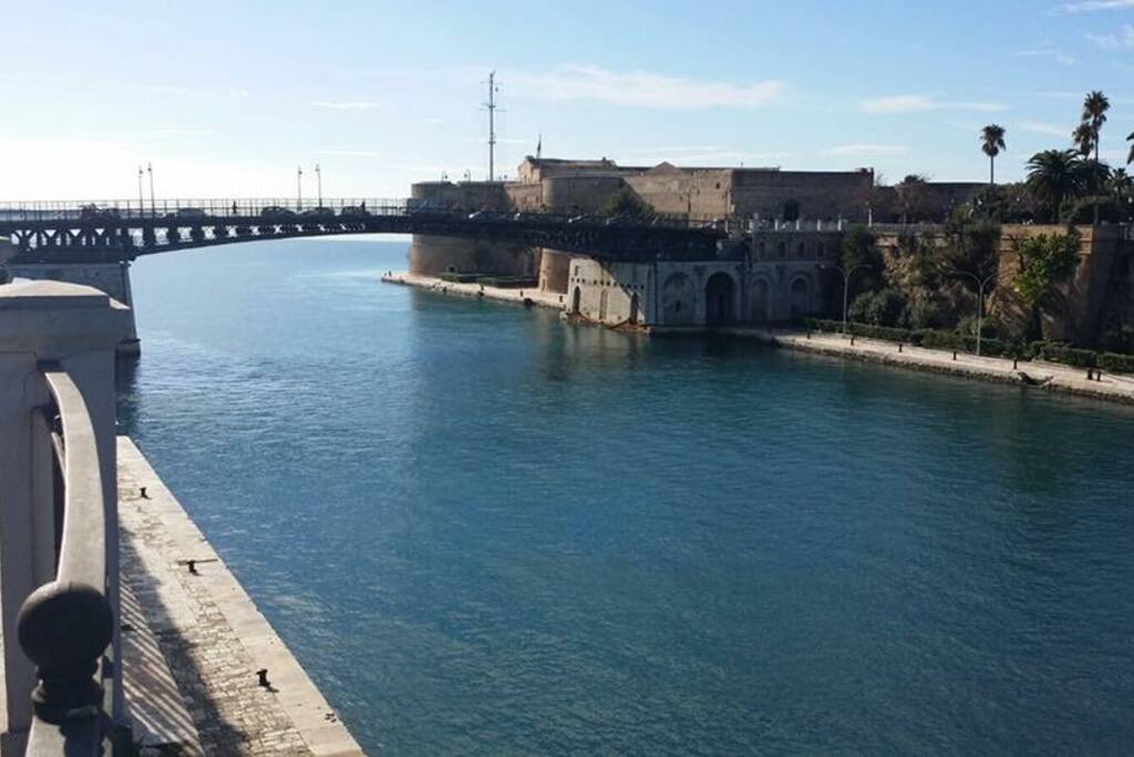 il canale a pochi passi dal b&B