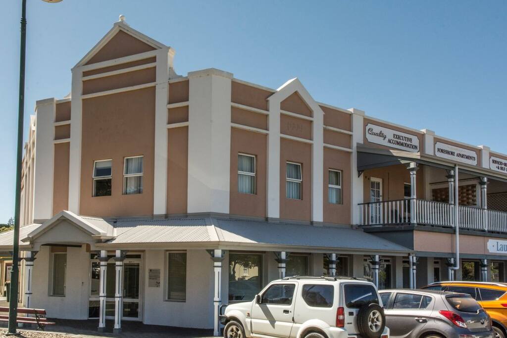 Foreshore Apartment #103...its the one at the front left upper corner of the building
