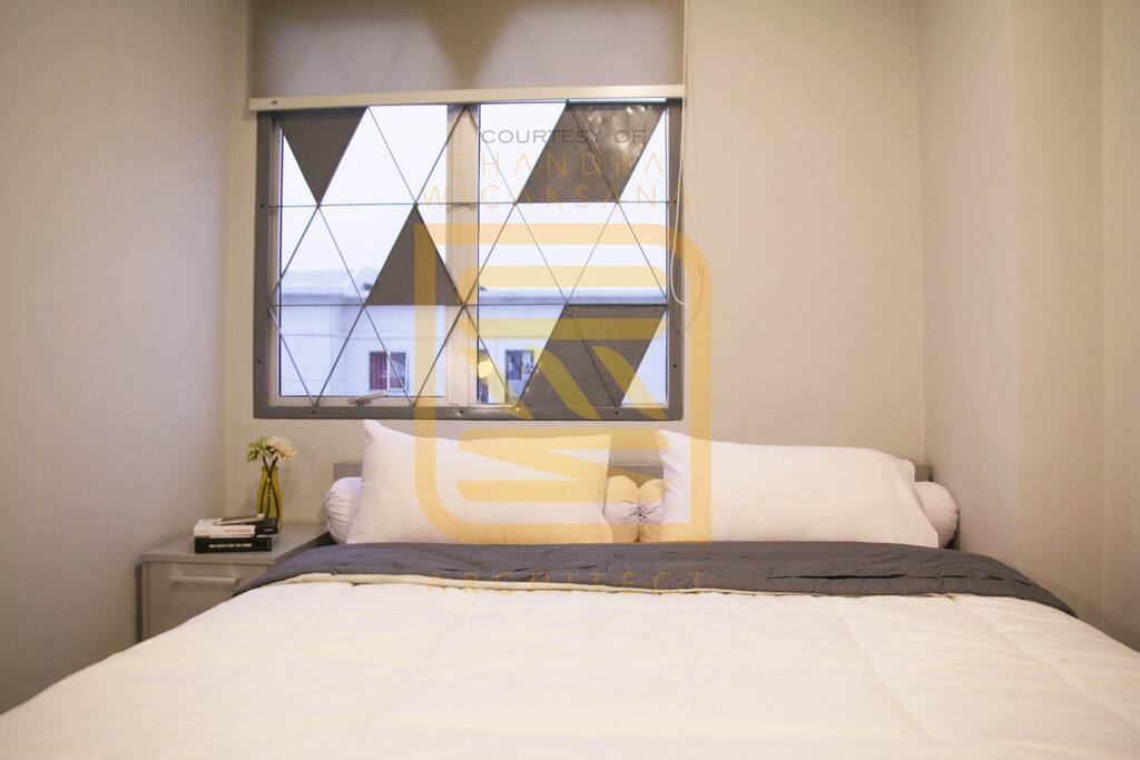 Comfortable Air conditioned Master bedroom