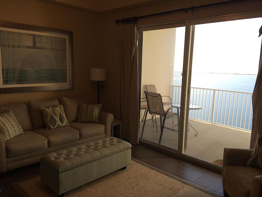 Views of intracoastal waterway and Gulf of Mexico!