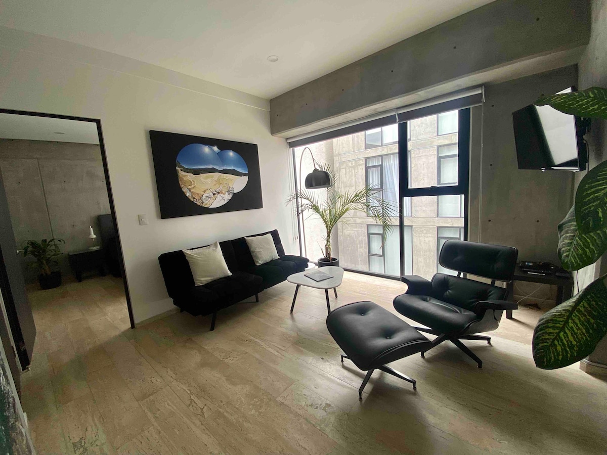 Propiedad de Airbnb exitosa: Modern and Art Style New Apartment en Juárez