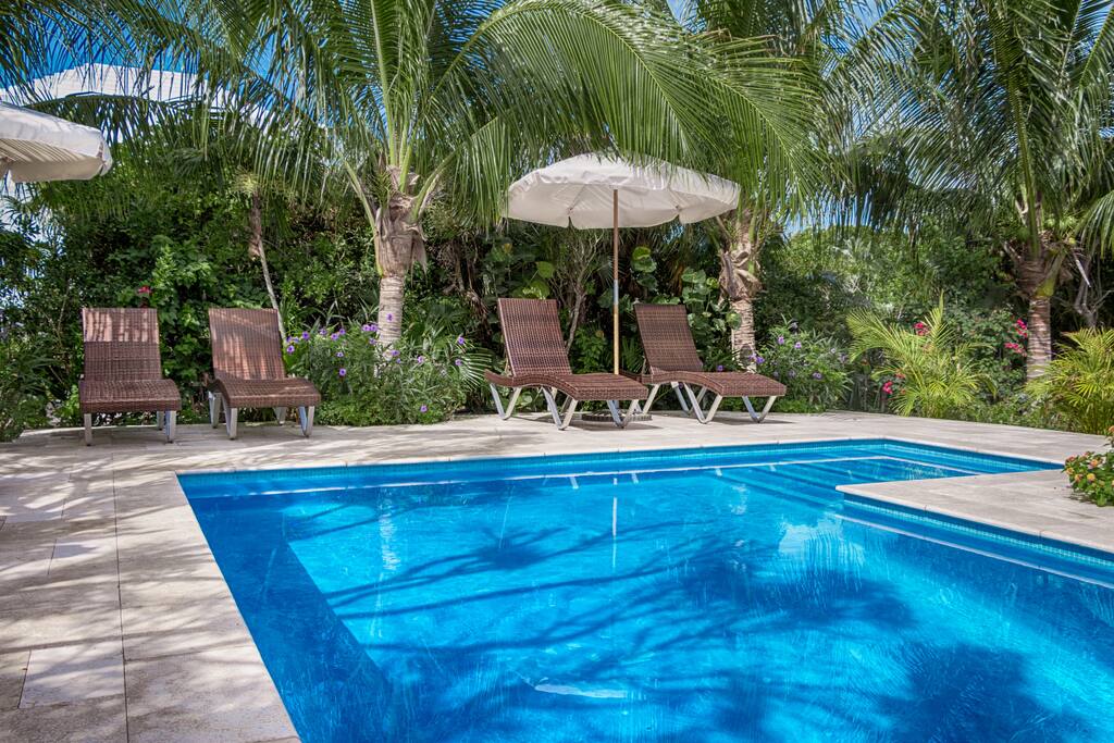 Private pool just off the 2nd bedroom