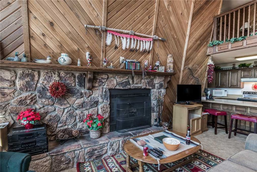 Keep Warm - Ruidoso was made for fireplaces. Throw in a few pine logs, light it up, kick back, and relax!