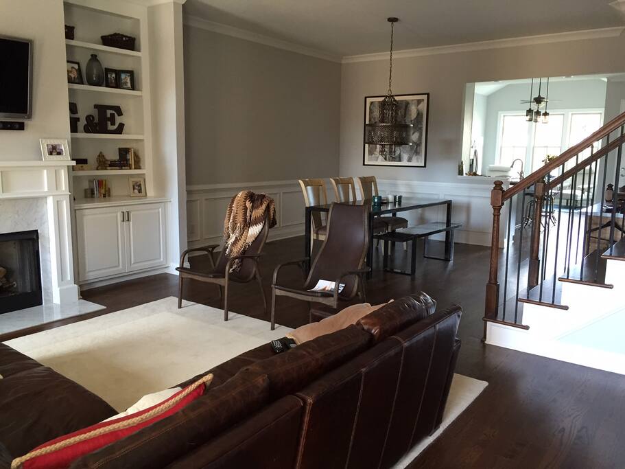 Living Room & Dining Room