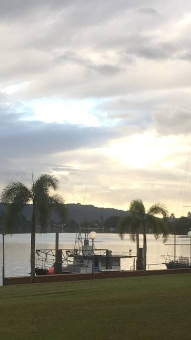 Marina only minutes away over the Art Deco bridge