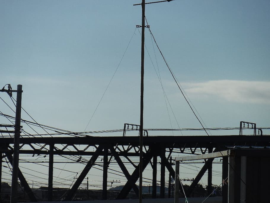 my house situated near from seaside(about 2km). From my house, you can see ENOSHIMA Island!