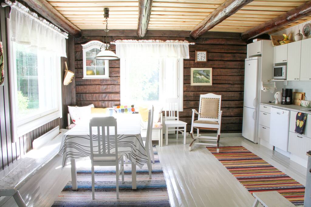 Päärakennus, tupakeittiö