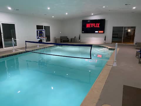 6870 sqft Indoor Pool/Theater Room/Game Room, 11bd