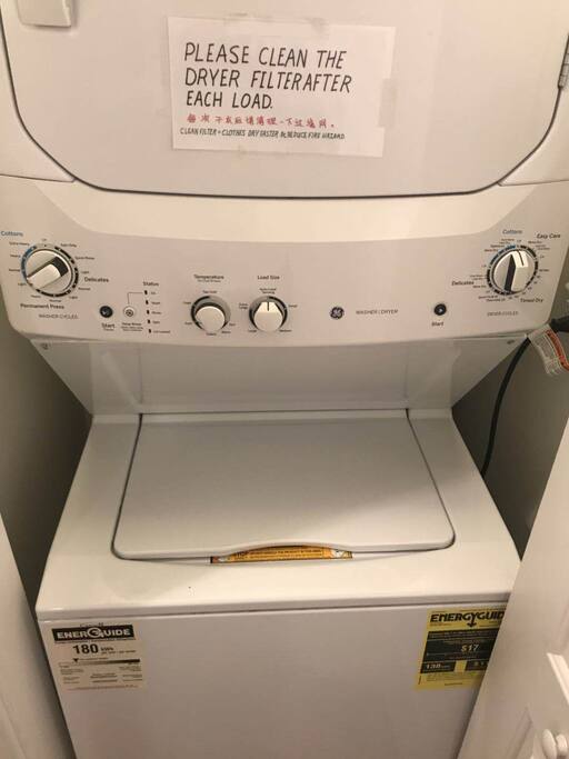 Washer and Dryer