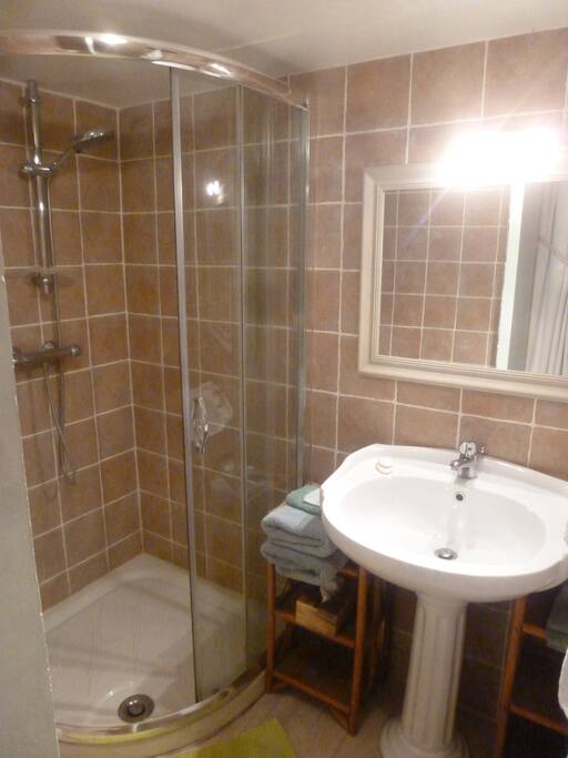 Sa salle d'eau privative - Douche