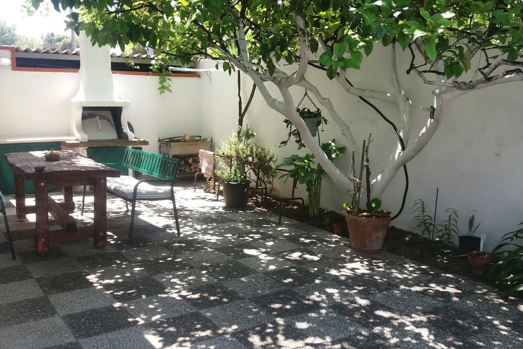 giardino posteriore