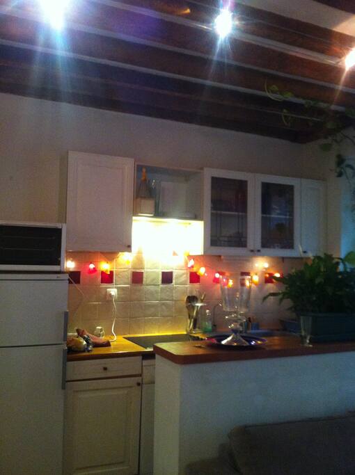 open kitchen