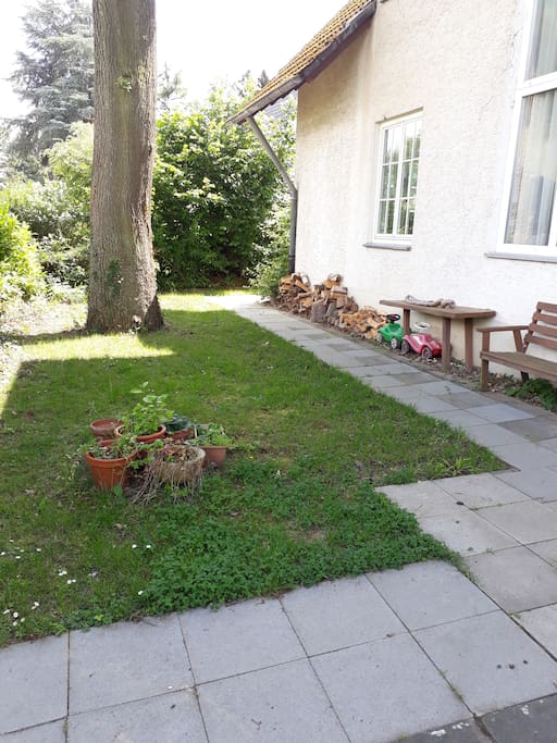 Eigener Parkplatz vor dem Haus