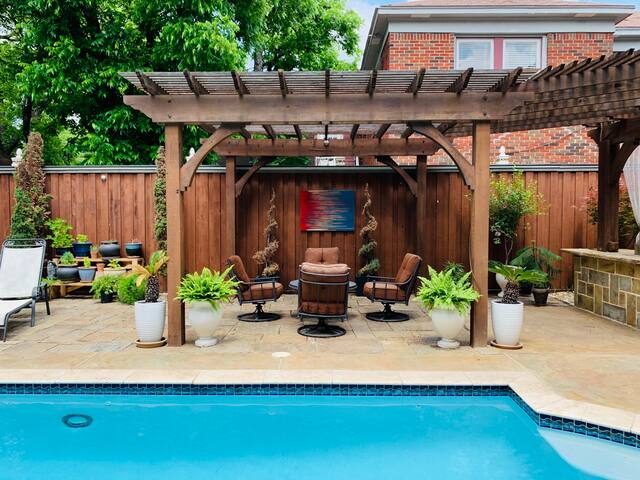 Luxury home, Pool & Spa, steps from Cedar Springs gallery image 5