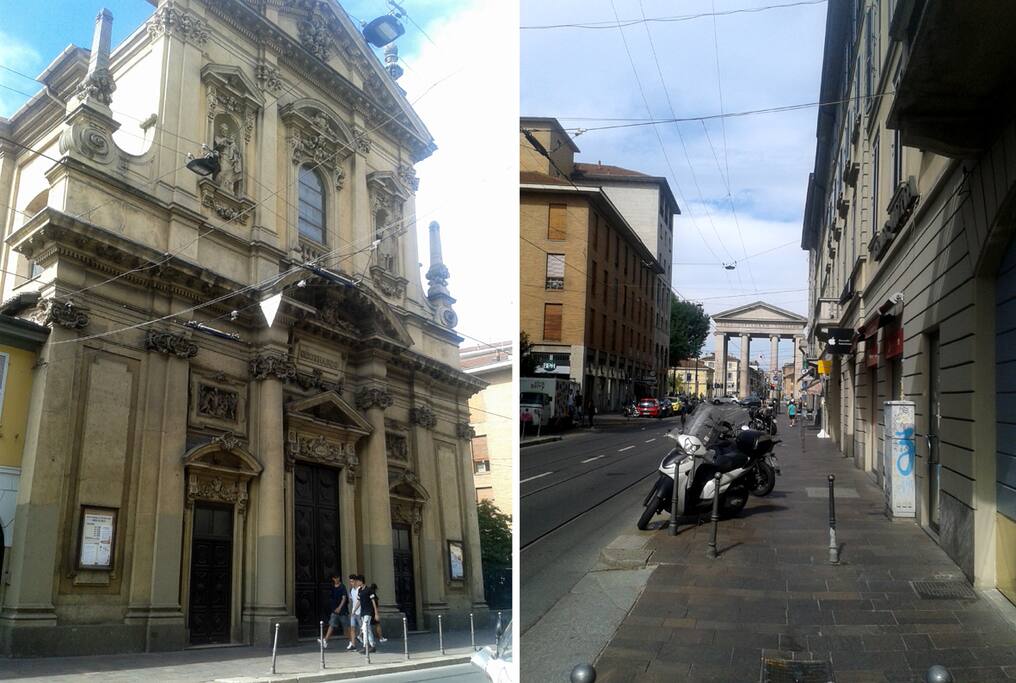 il corso e la piazza