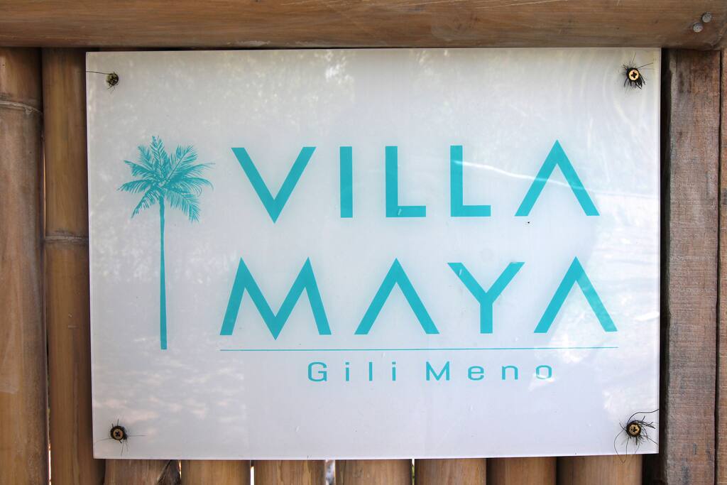 Villa Maya sign