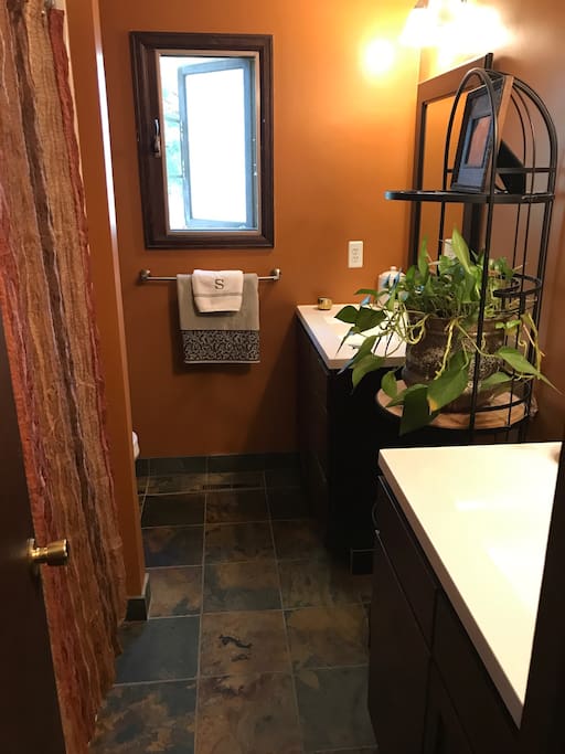 Shared full bath
