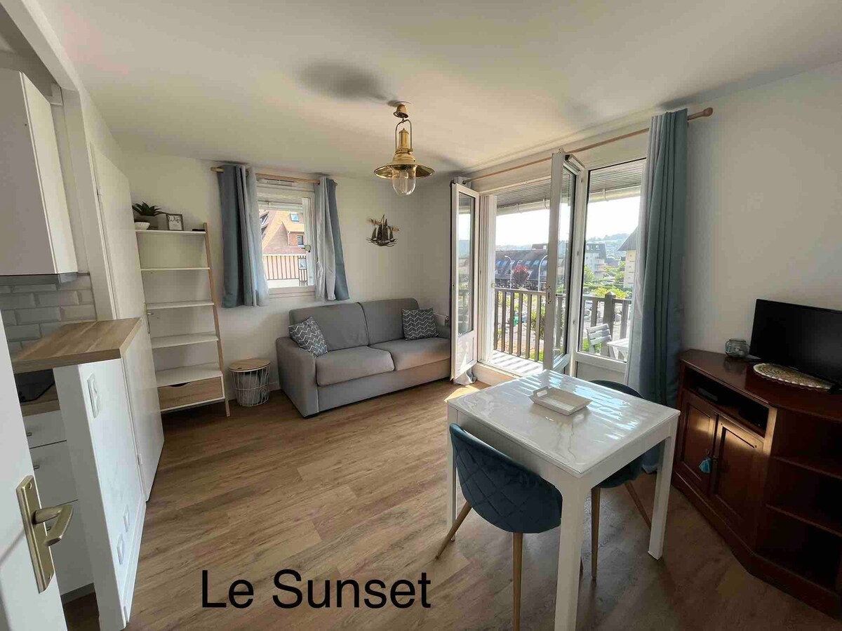 Successful Airbnb property: *Le Sunset* Beach 50 m/ Shops/Parking/ baby in Villers Sur Mer