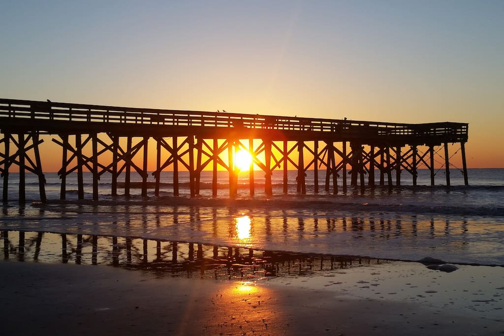 Pier at Sunrise.