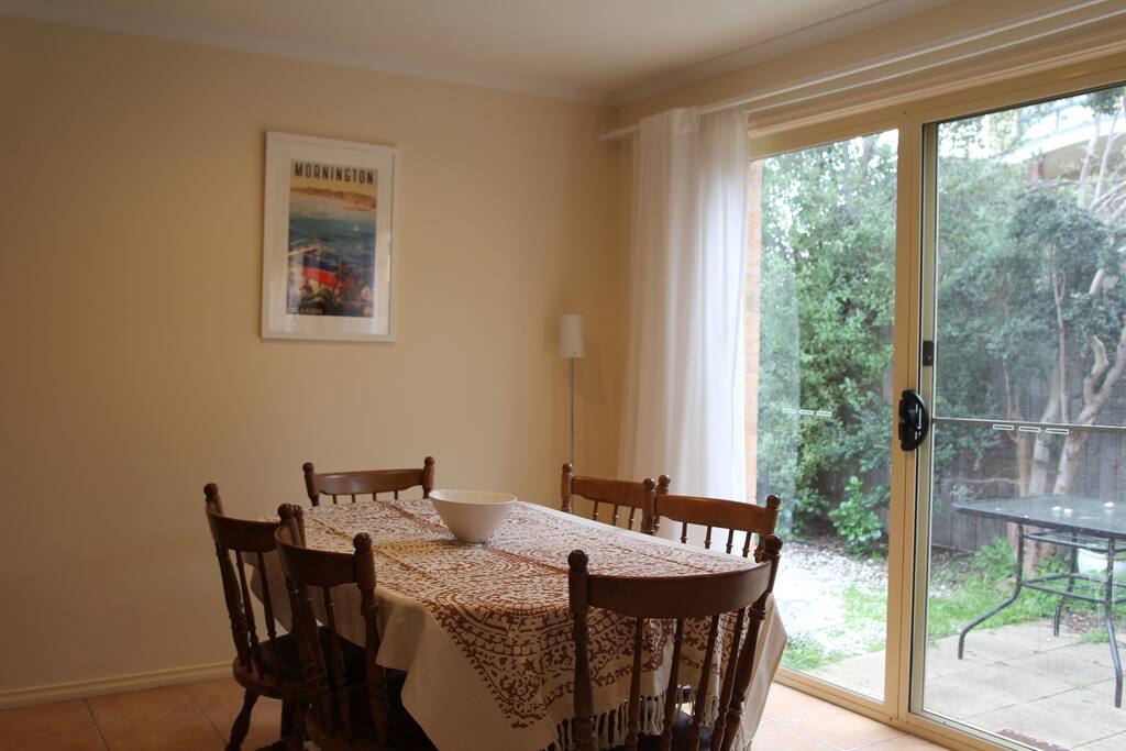 Dining room - extendable table