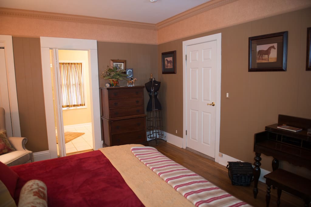 Master Suite featuring King sized Bed