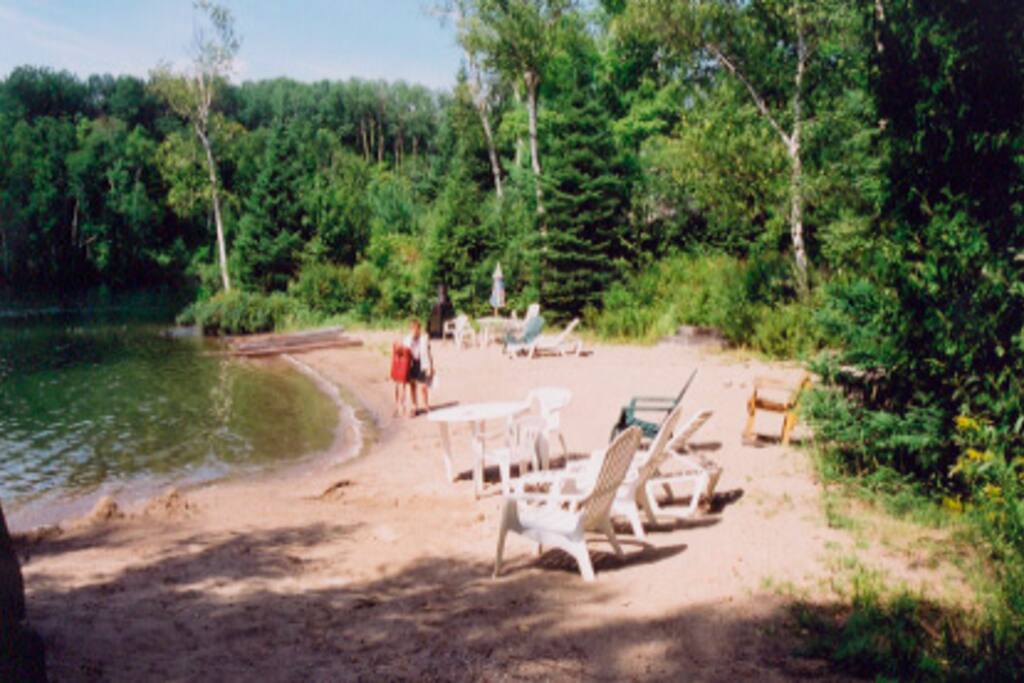 Beach (shared with only 1 other cottage)