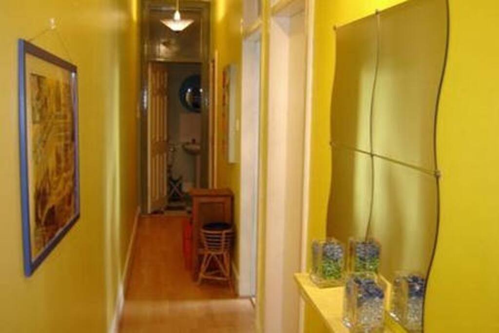 Our lovely bright entryway