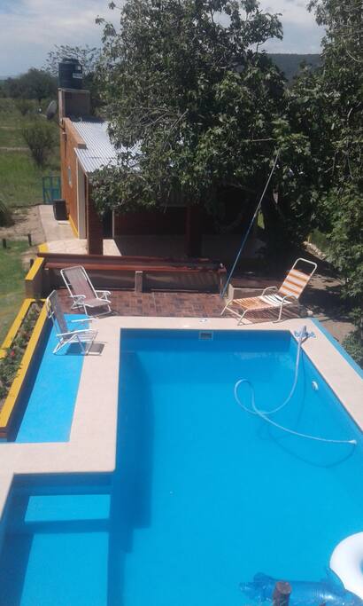 la pileta es 7 x3