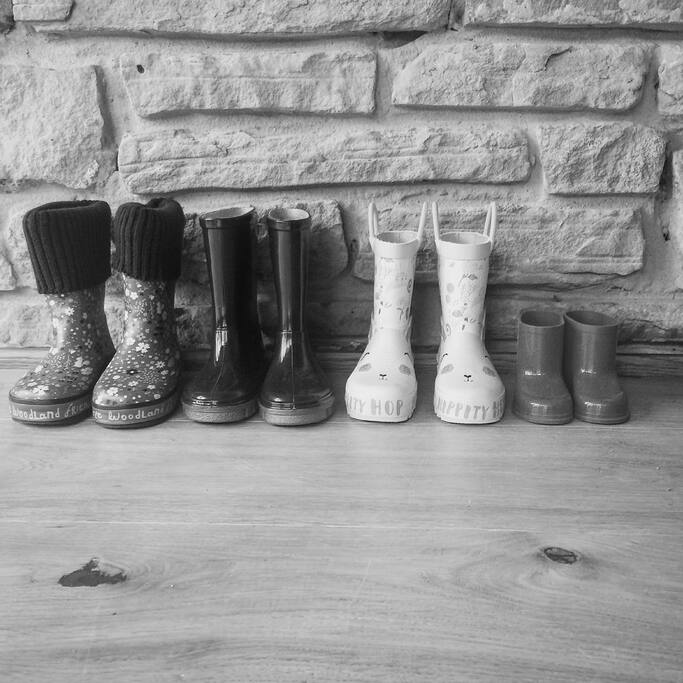 Boot room spares to share