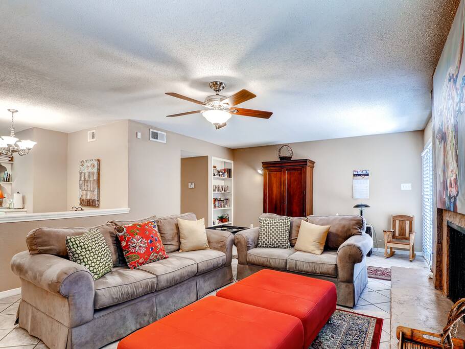 The unit boasts 1,800 square feet, 4 bedrooms and 3 bathrooms.