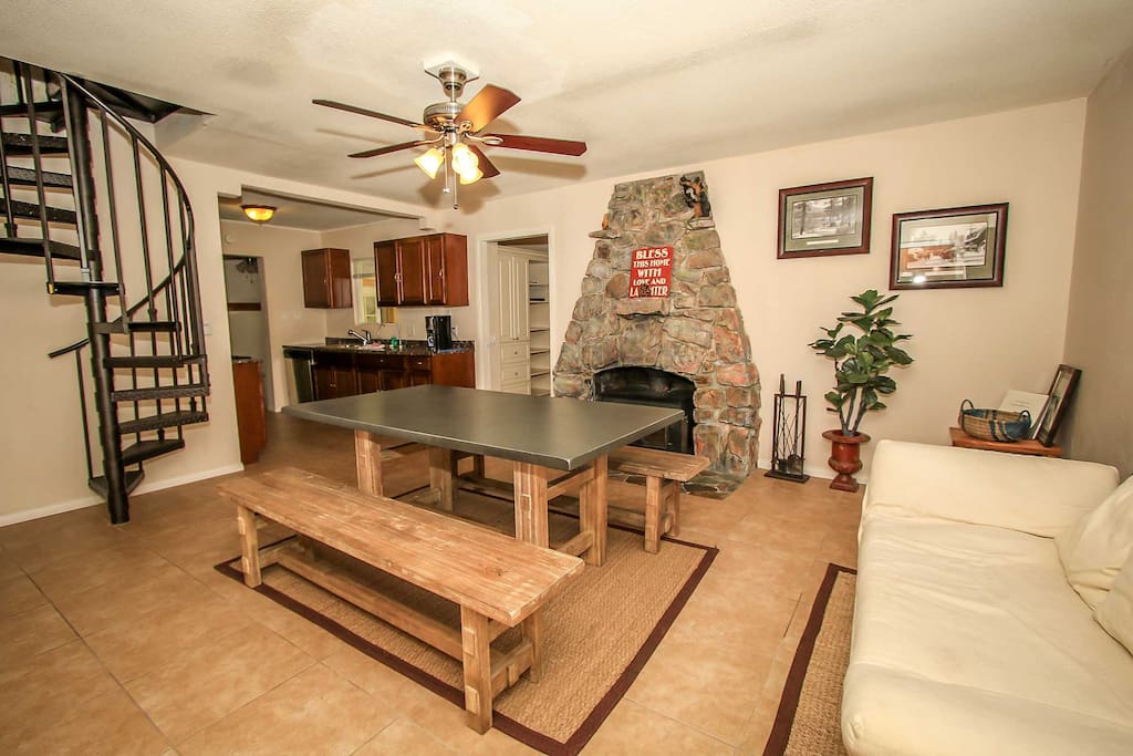 Banister,Handrail,Staircase,Dining Room,Indoors