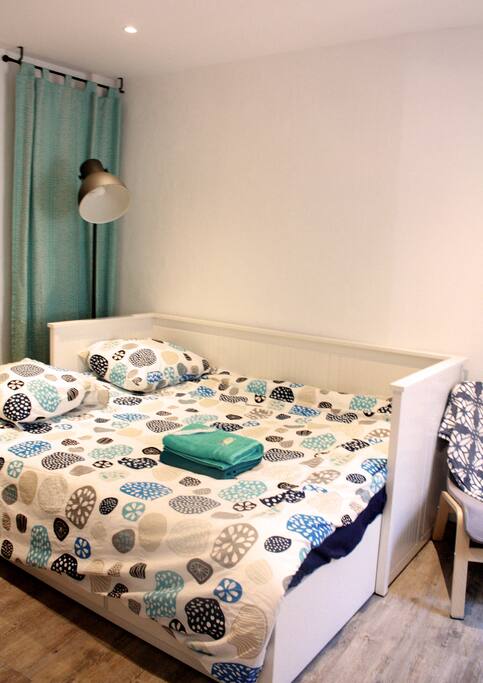 Double bed.