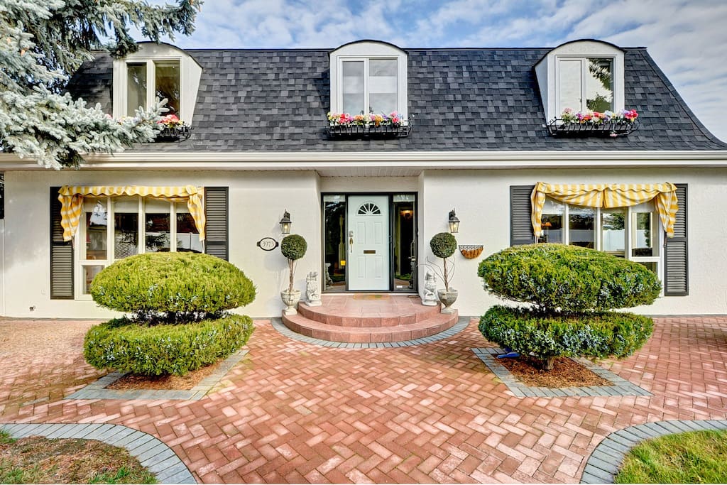 Front of the house