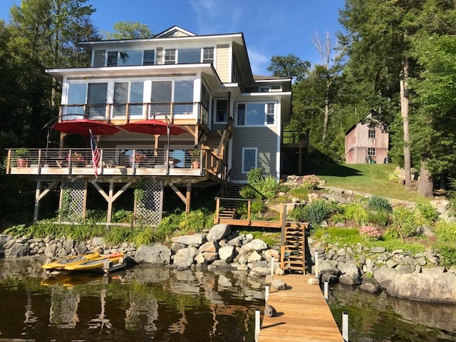 Luxury, lakefront home in NH Houses for Rent in Enfield, New