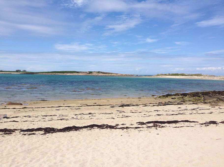 Plage de Toul Enez à 200 mètres