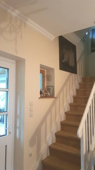 Treppe zum Zimmer