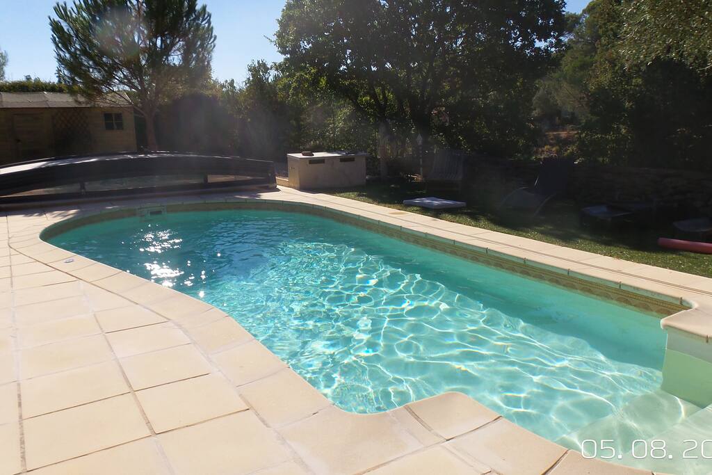 la piscine découverte