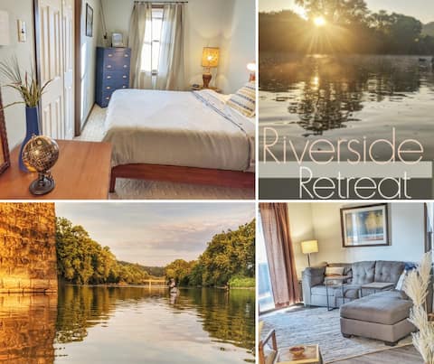 Riverside AptA -views of Juniata river & 2 parks