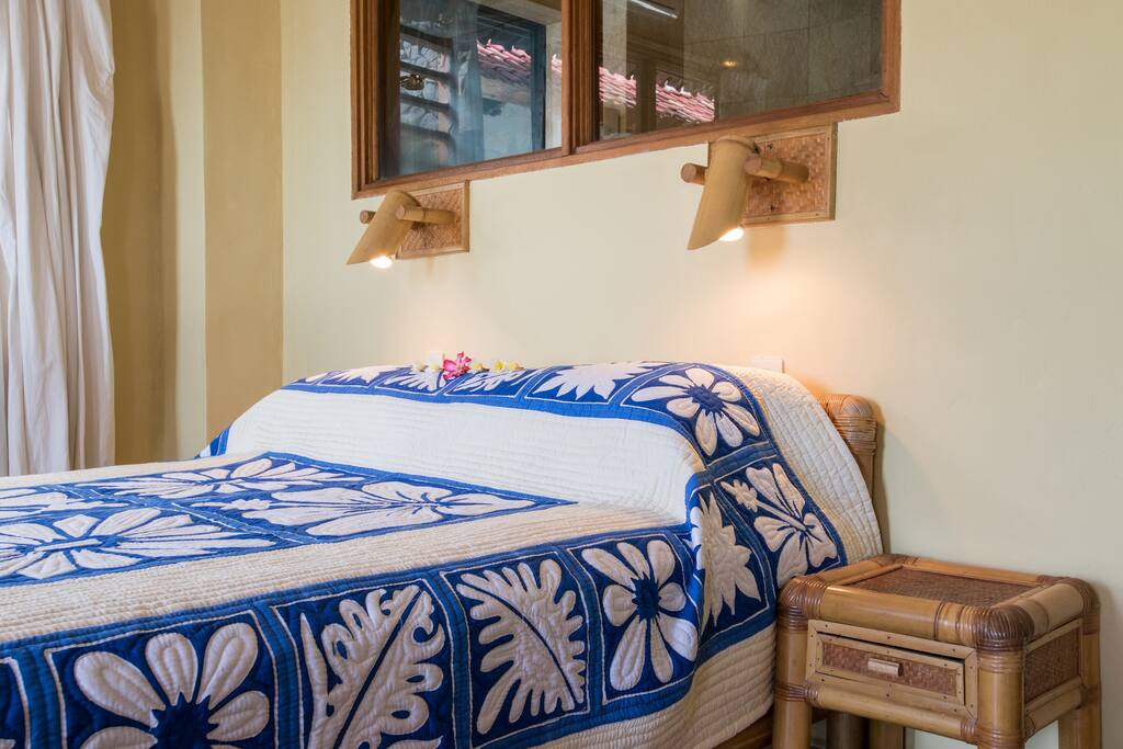Queen sized double bed with comfort mattress