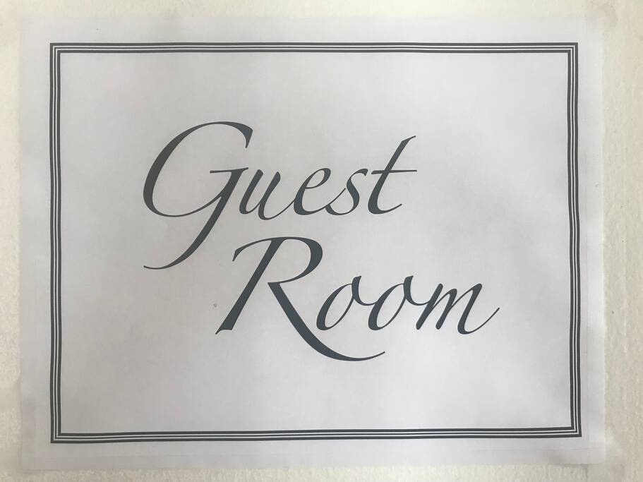 This is your room!