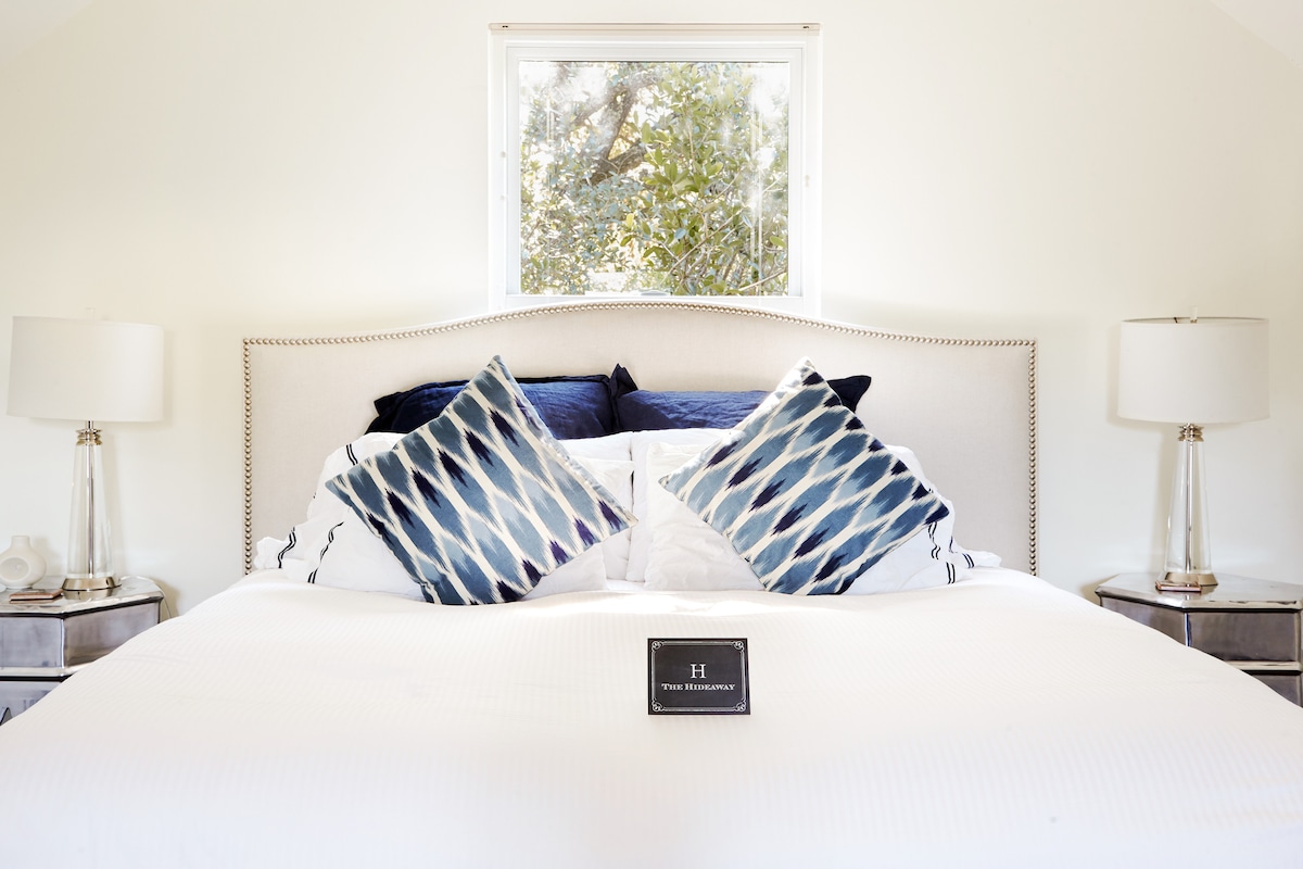 Walk to SOCO from Your Retreat with Heated Pool