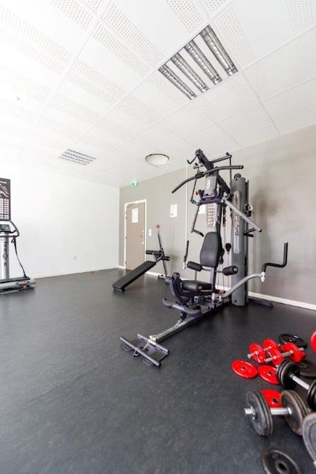 accès salle de gym inclus